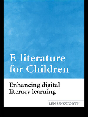 cover image of E-literature for Children